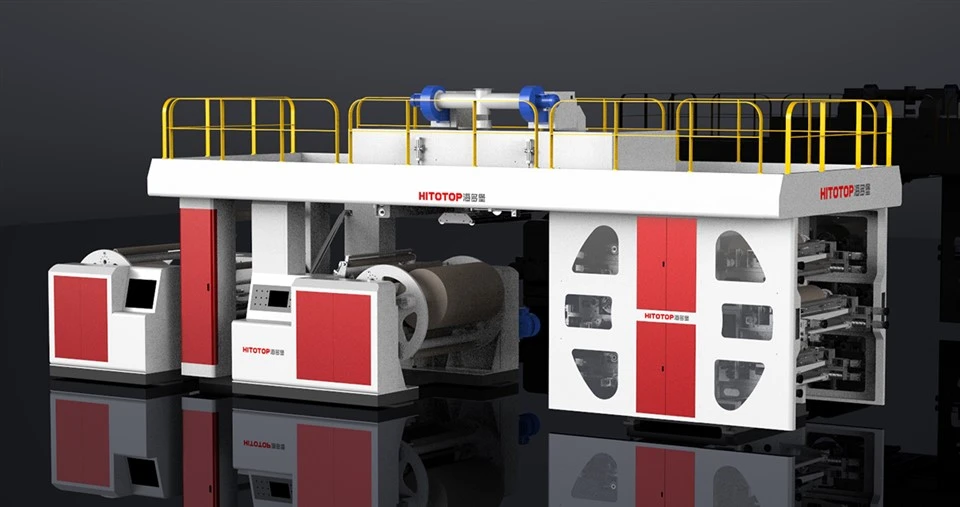 Roll Fed Flexo Press